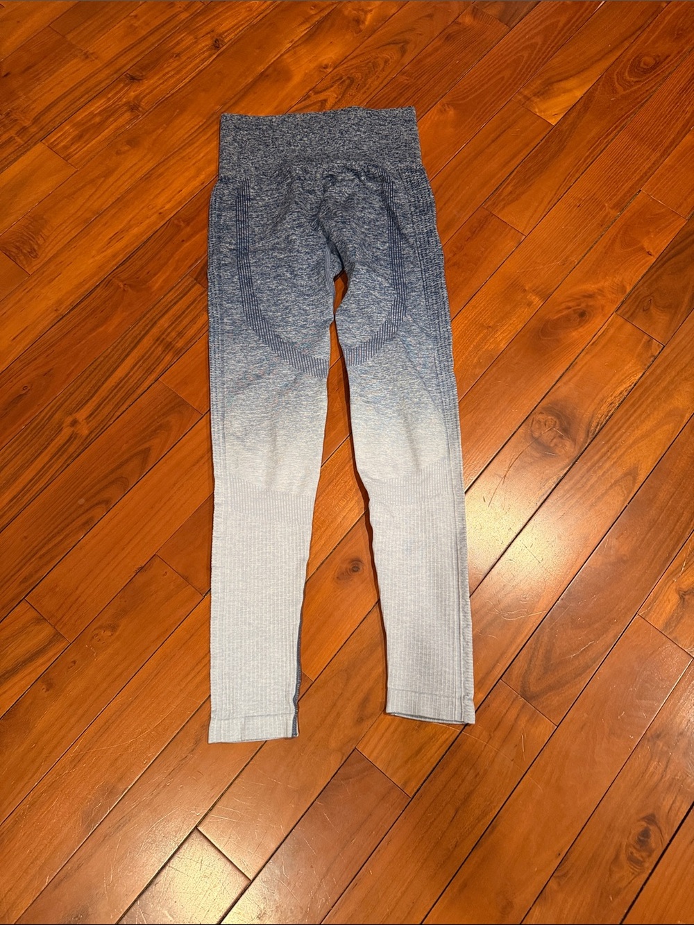 XS Ombre Blue Seamless Leggings